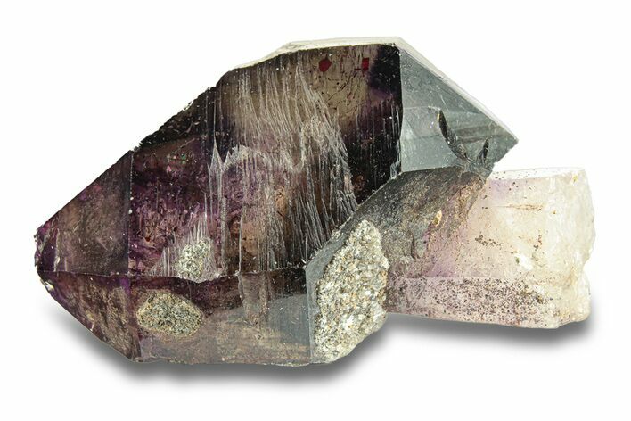 Shangaan Smoky Amethyst Crystal - Chibuku Mine, Zimbabwe #278139
